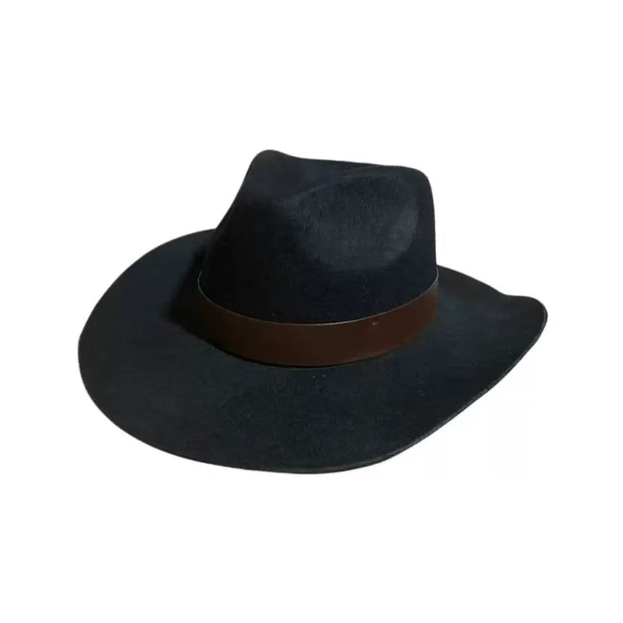 Wild West Sheriff's Felt Cowboy Hat