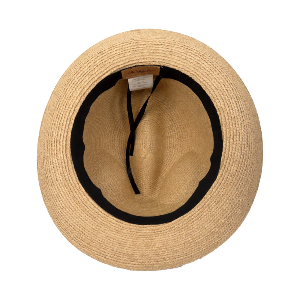 Scala - Lena Braided Raffia Fedora