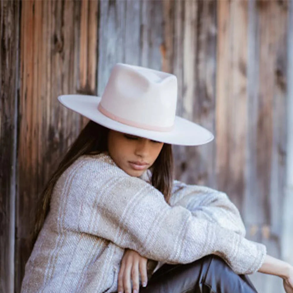 Biltmore - Hard Candy Wool Felt Wide Brim Fedora Hat