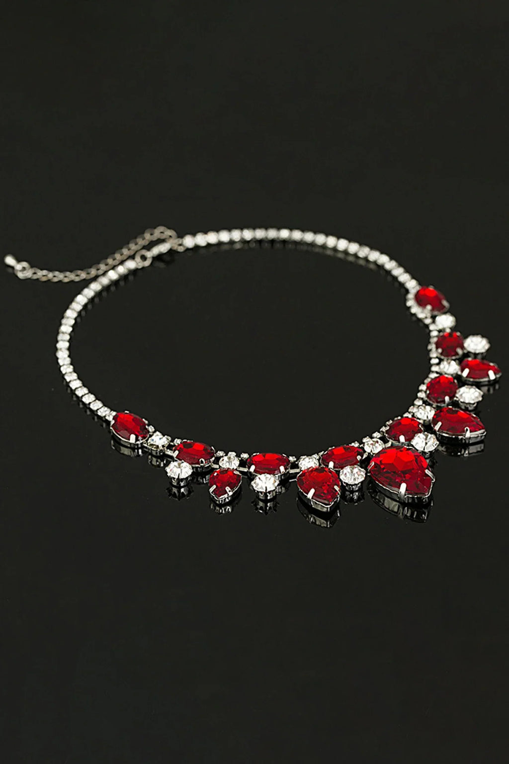 Laci Crystal Heart Necklace