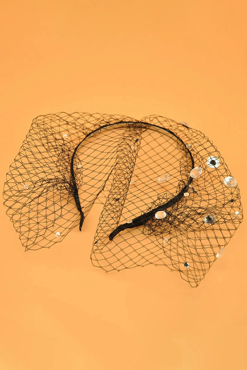 Ellington Crystal Veil Hairband