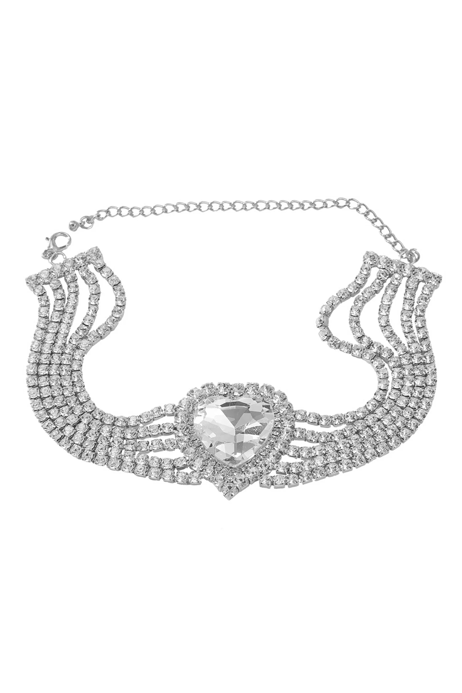 Margo Diamond Heart Necklace