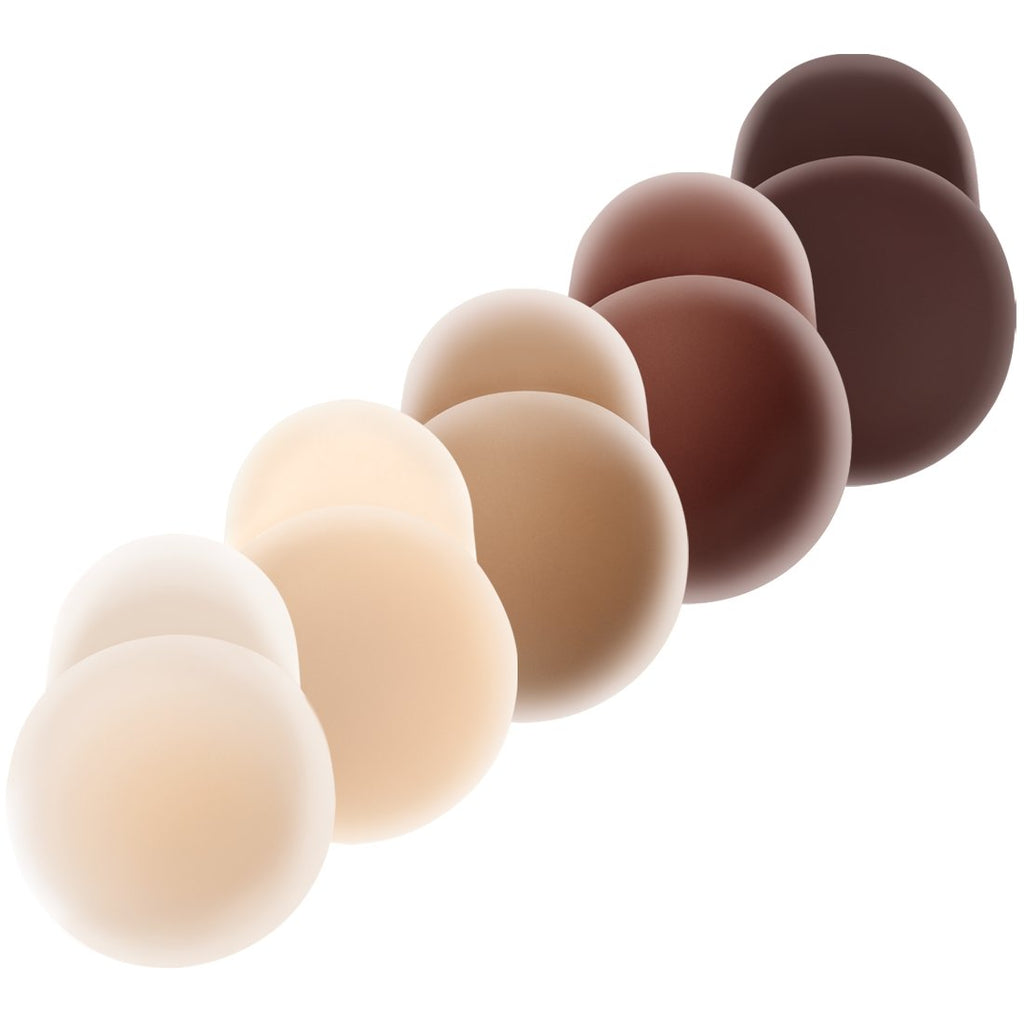 Adhesive Lifting Nipple Covers, Seamless  & Reusable, Hollywood Fashion Secret
