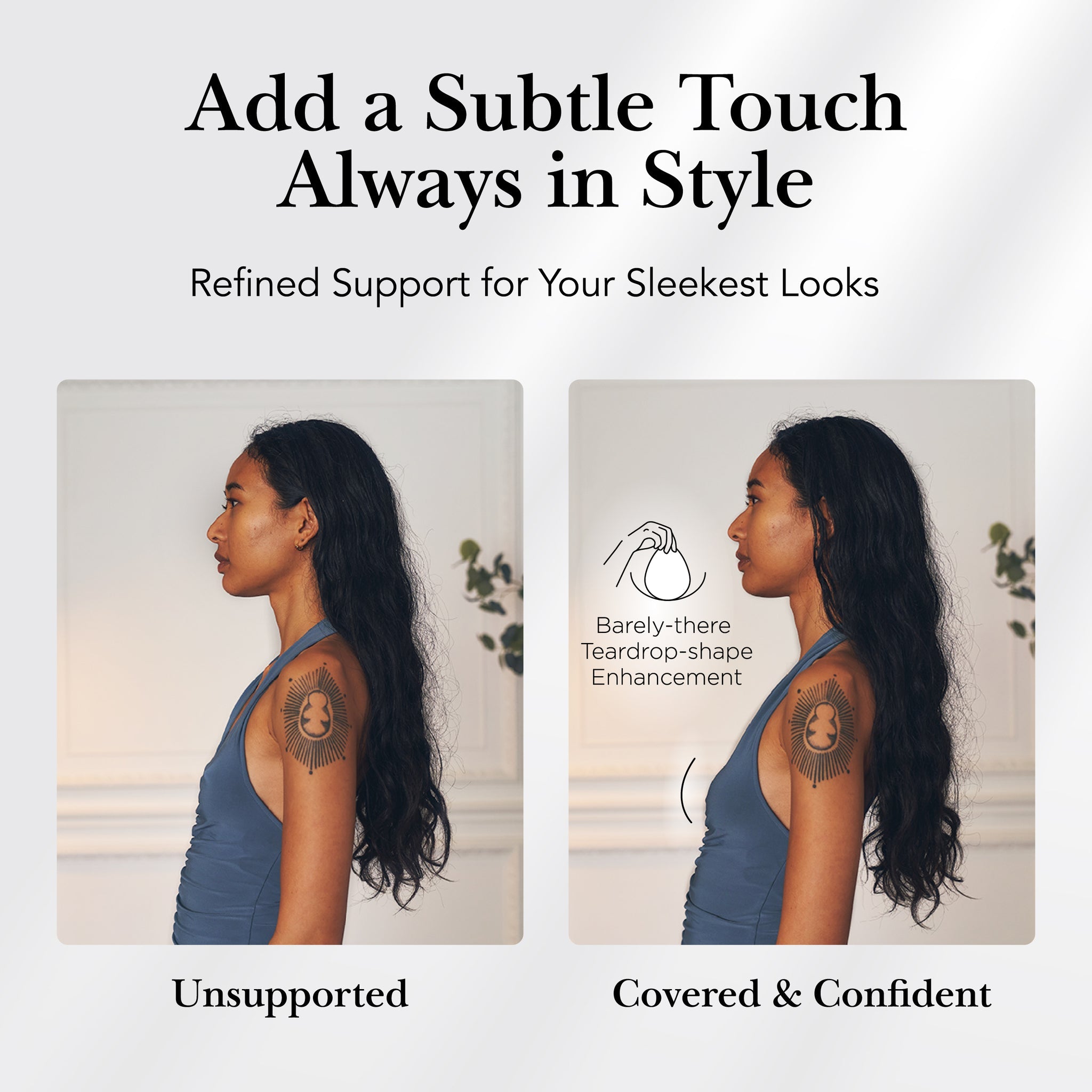 Teardrop Adhesive Nipple Covers