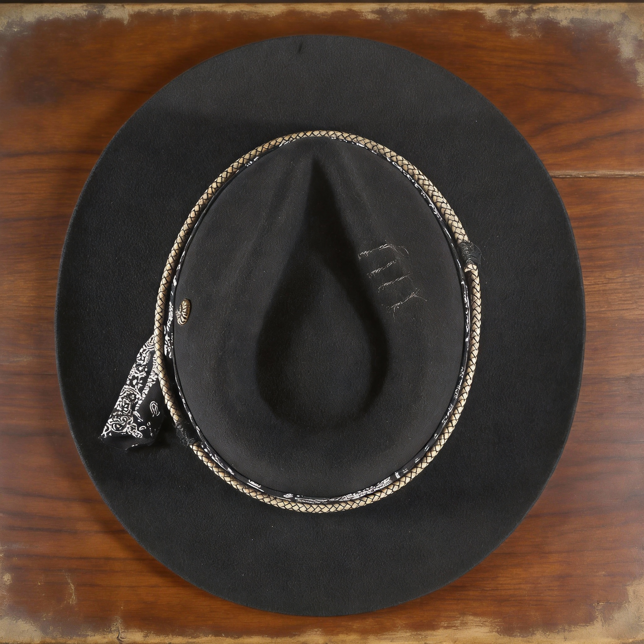 Modern Classic Felt Hat with Band Detail