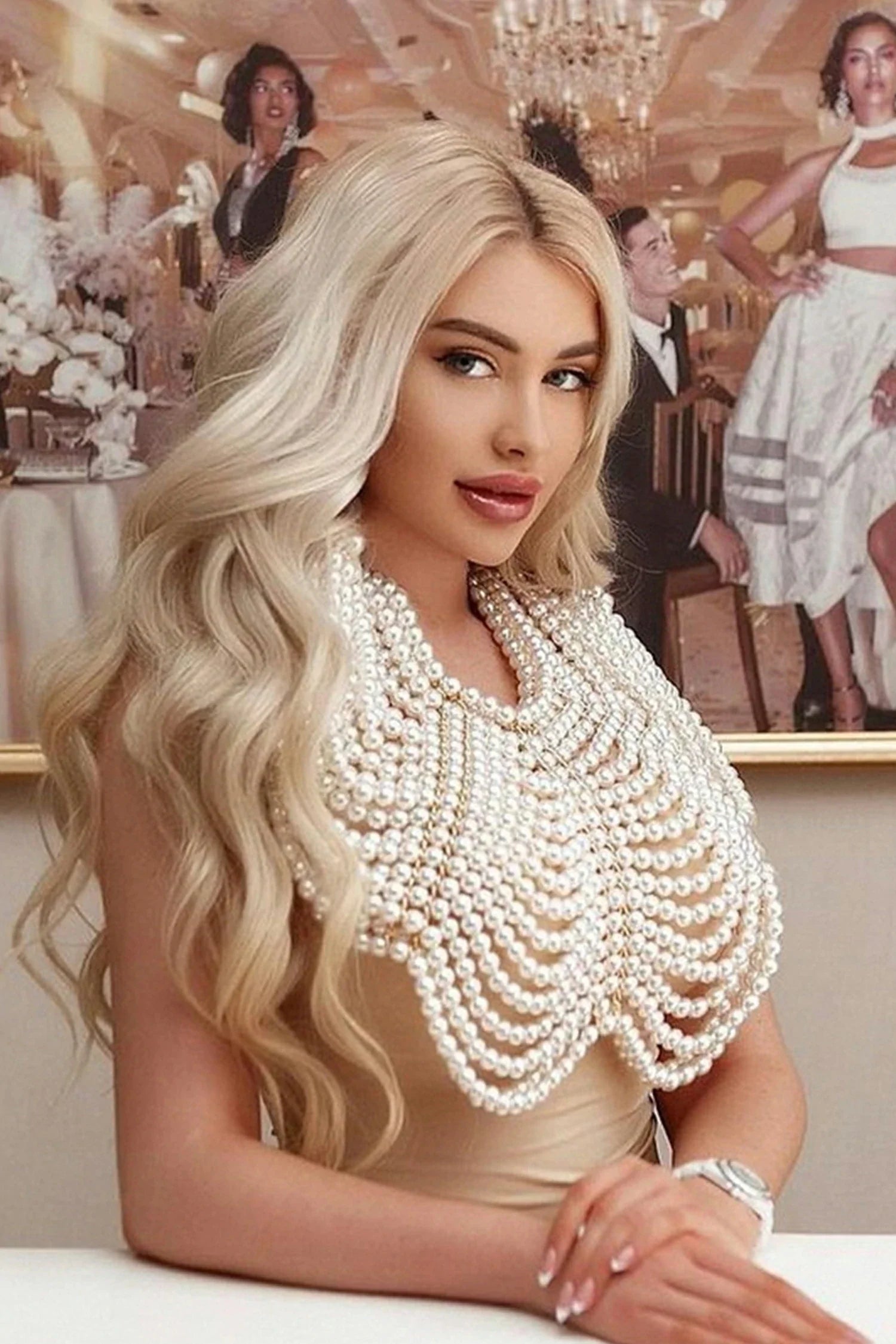 Bryslyn Pearl Shoulder Chain