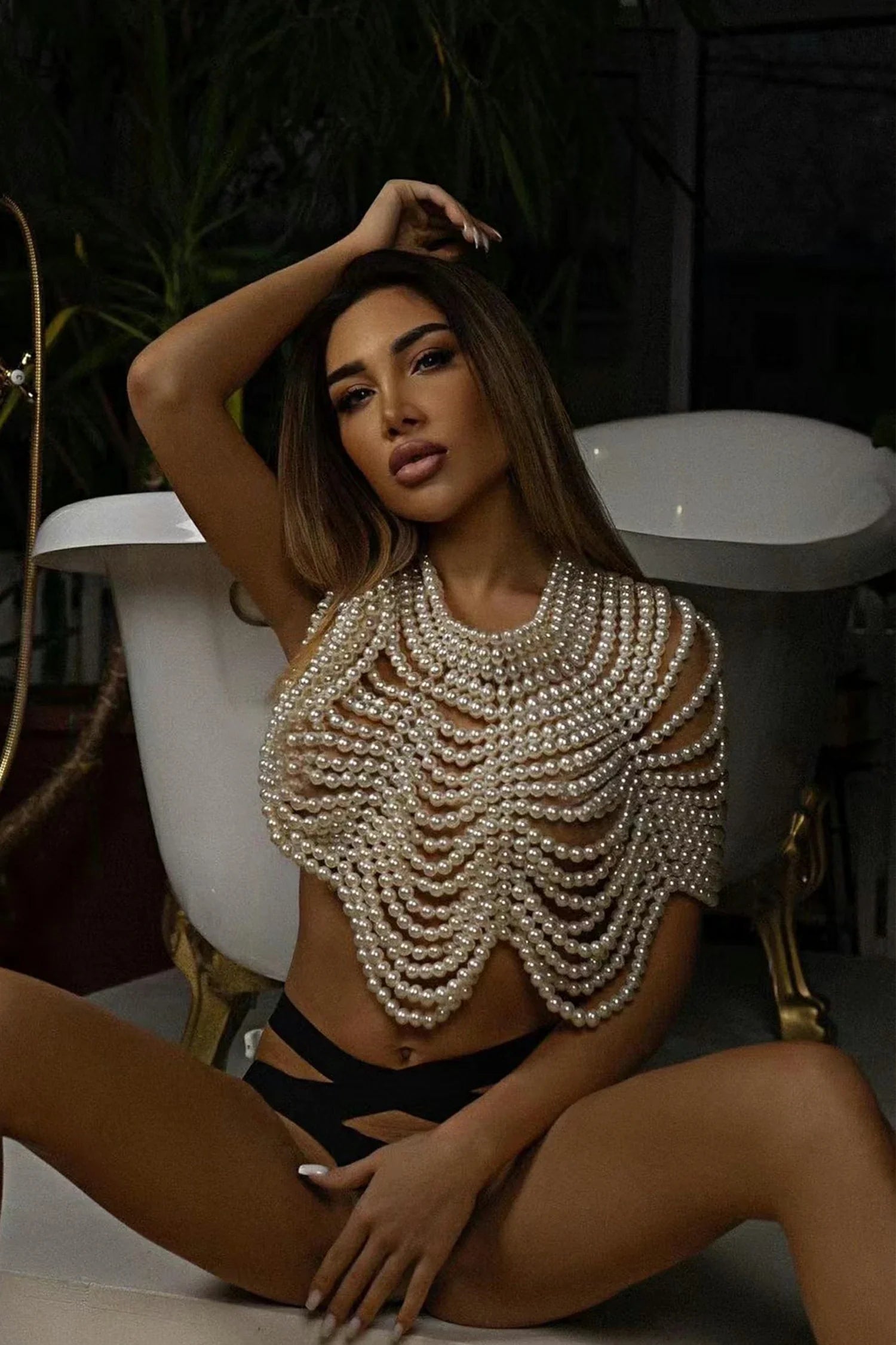 Bryslyn Pearl Shoulder Chain