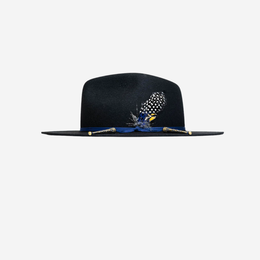 Classic Men's Felt Black Fedora Hat