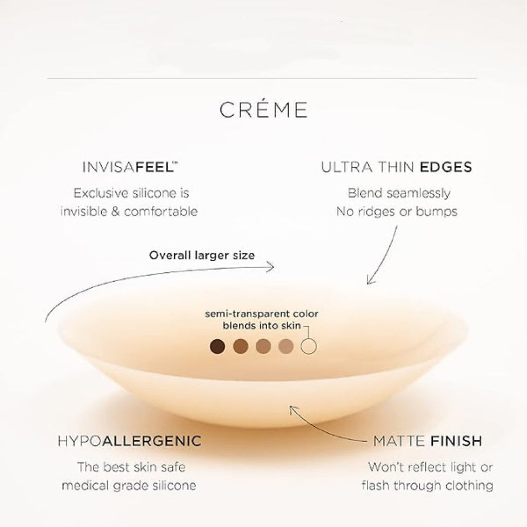 Non-Adhesive Nipple Cover Inserts