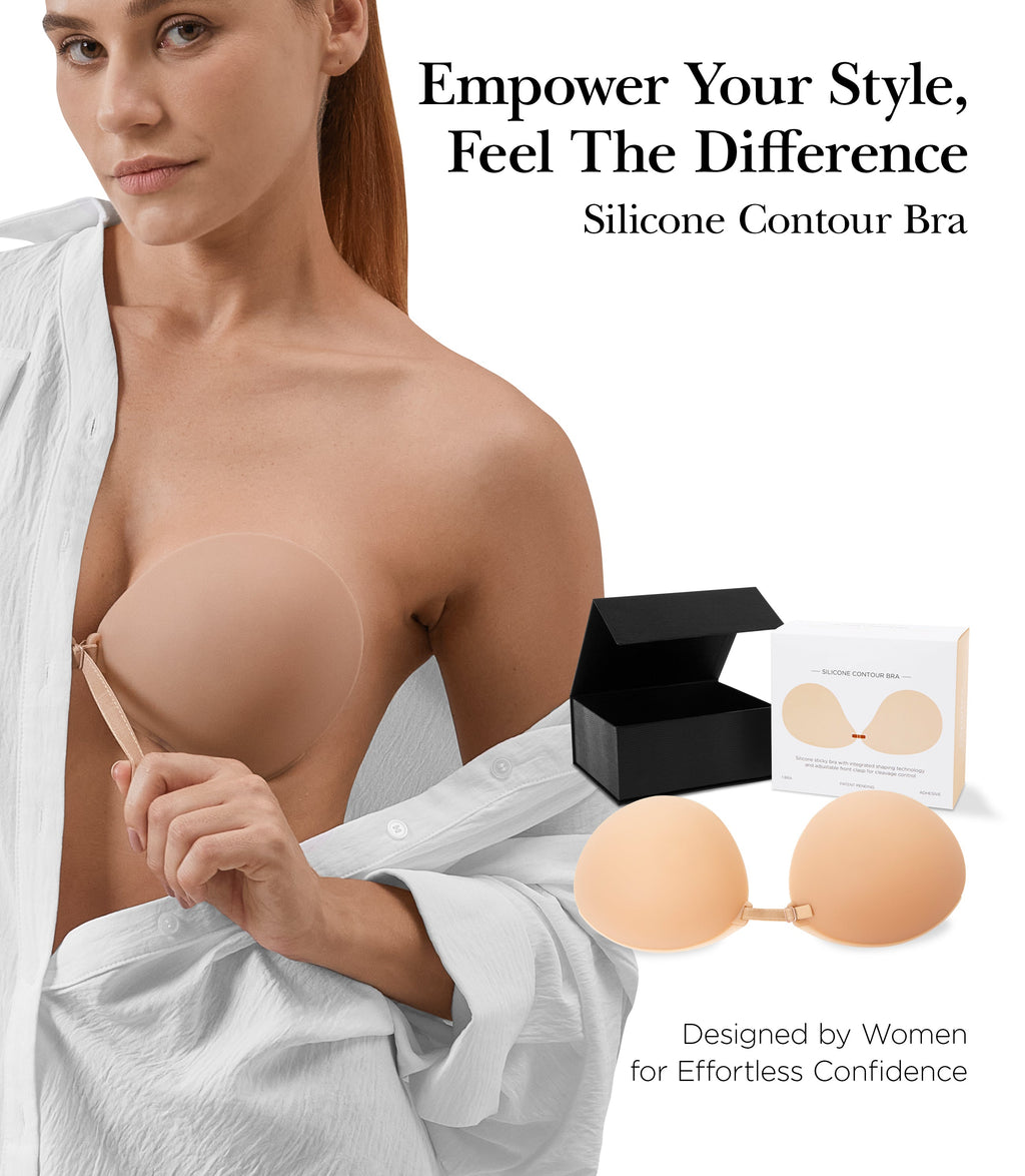 Woowlove Silicone Contour Bra - 34C