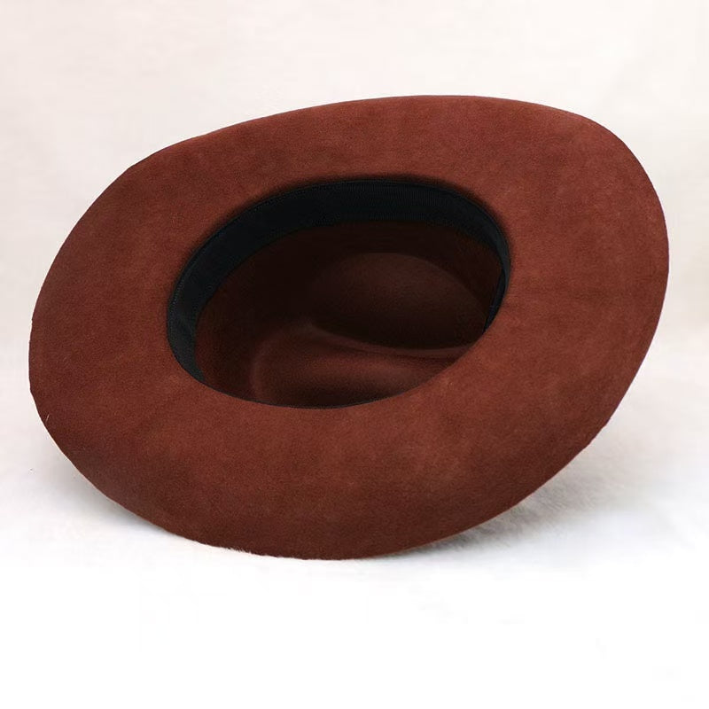 BrimCrown Hats Wool Felt Silver Belly Cowboy Hat