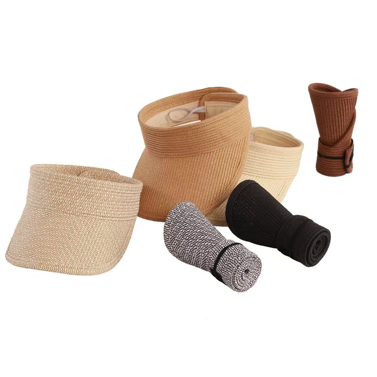 Jeanne Simmons - Black Tweed Visor
