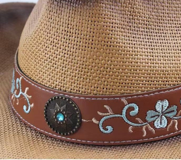 Straw Hats - Classic Cowboy Hat
