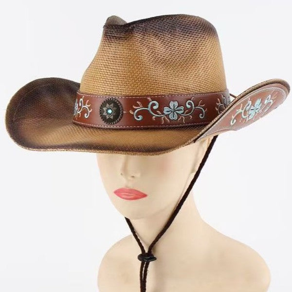 Straw Hats - Classic Cowboy Hat