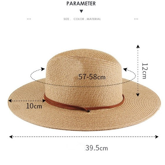 Saint Martin - Paper Braid Sun Hat