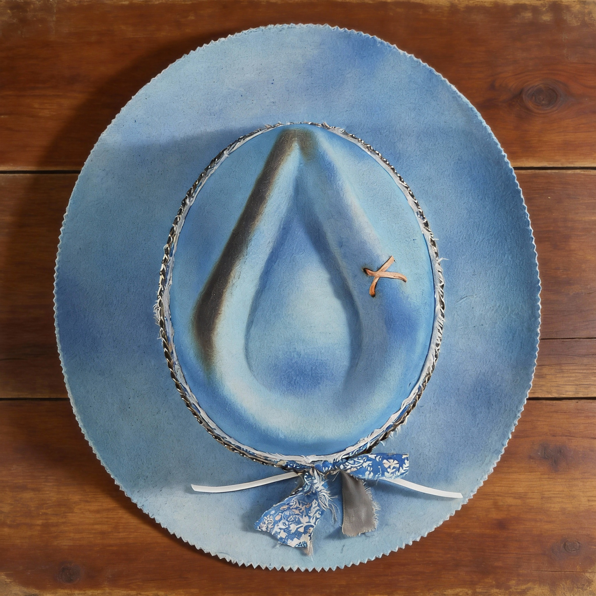 Elegant Felt Hat with Hatband Accent