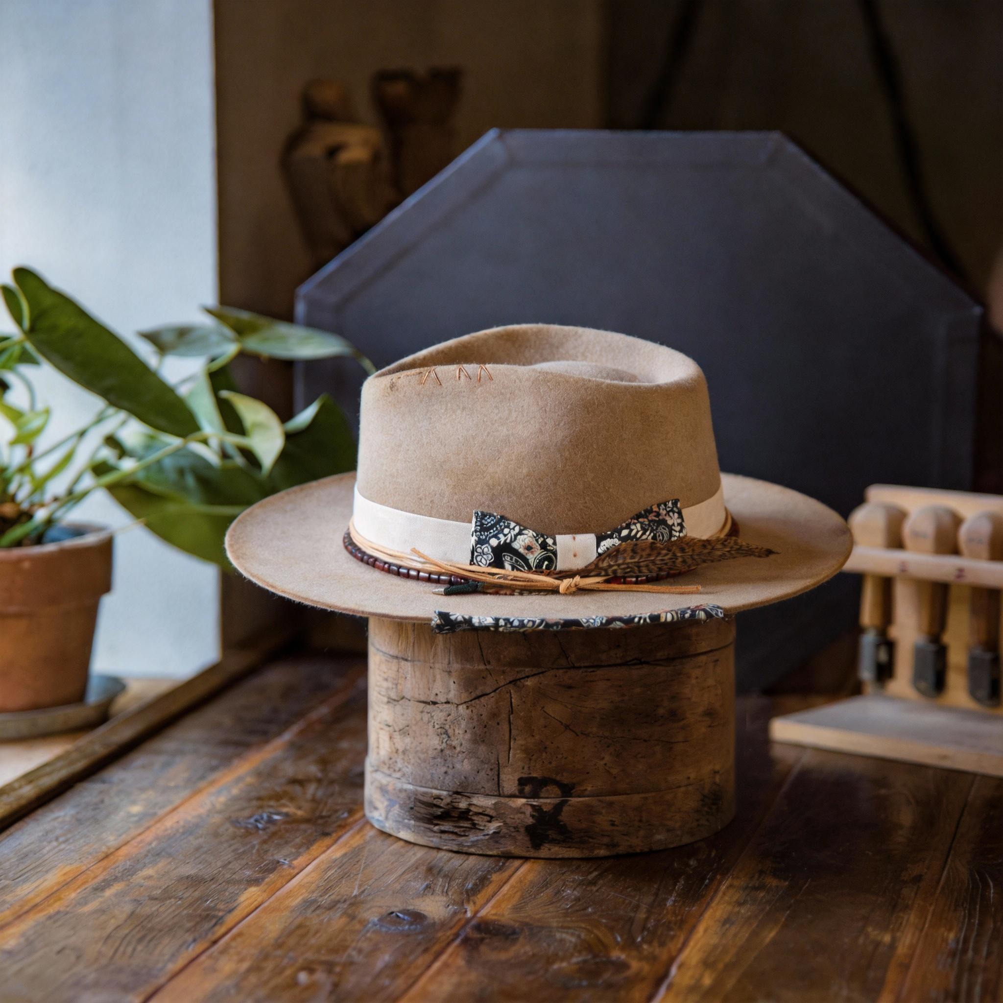 Timeless Felt Hat with Classic Hatband