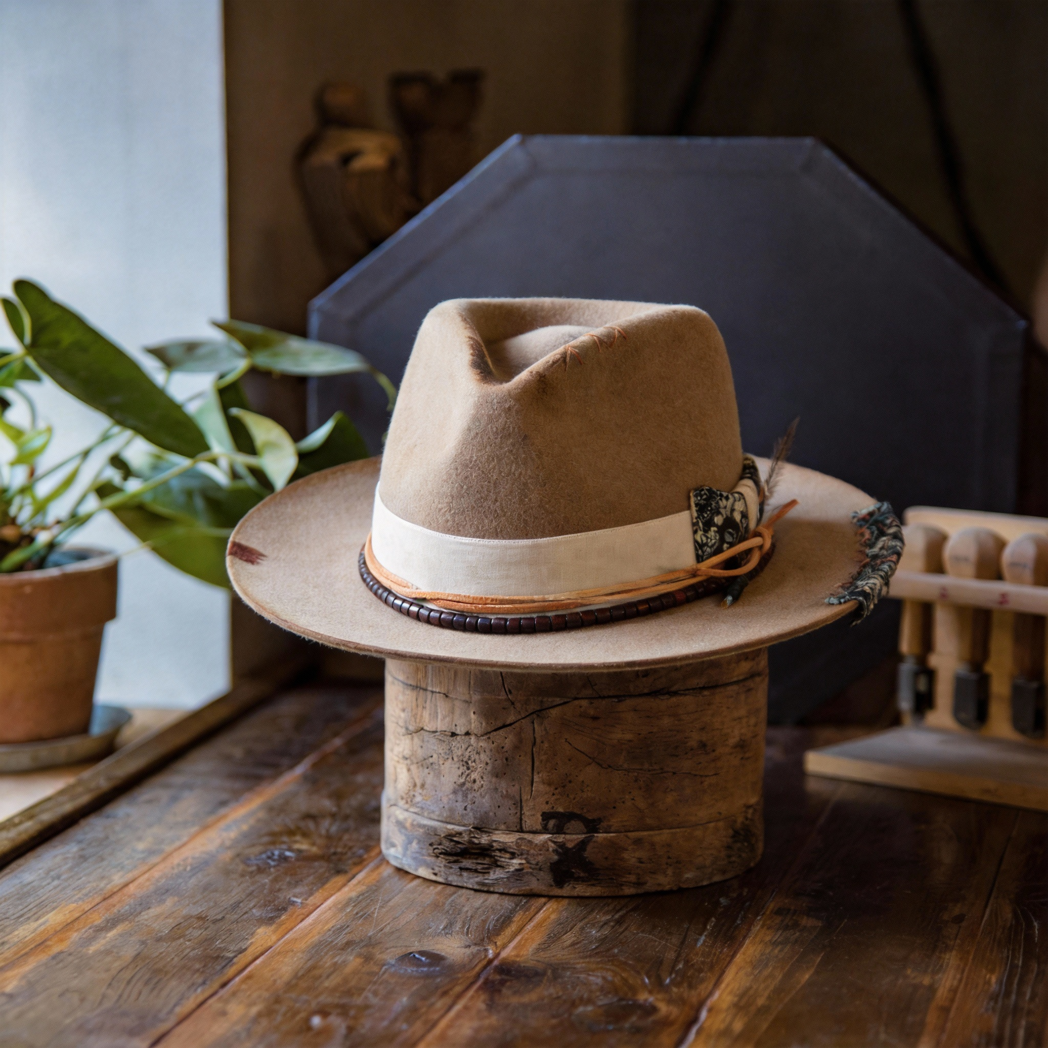 Timeless Felt Hat with Classic Hatband