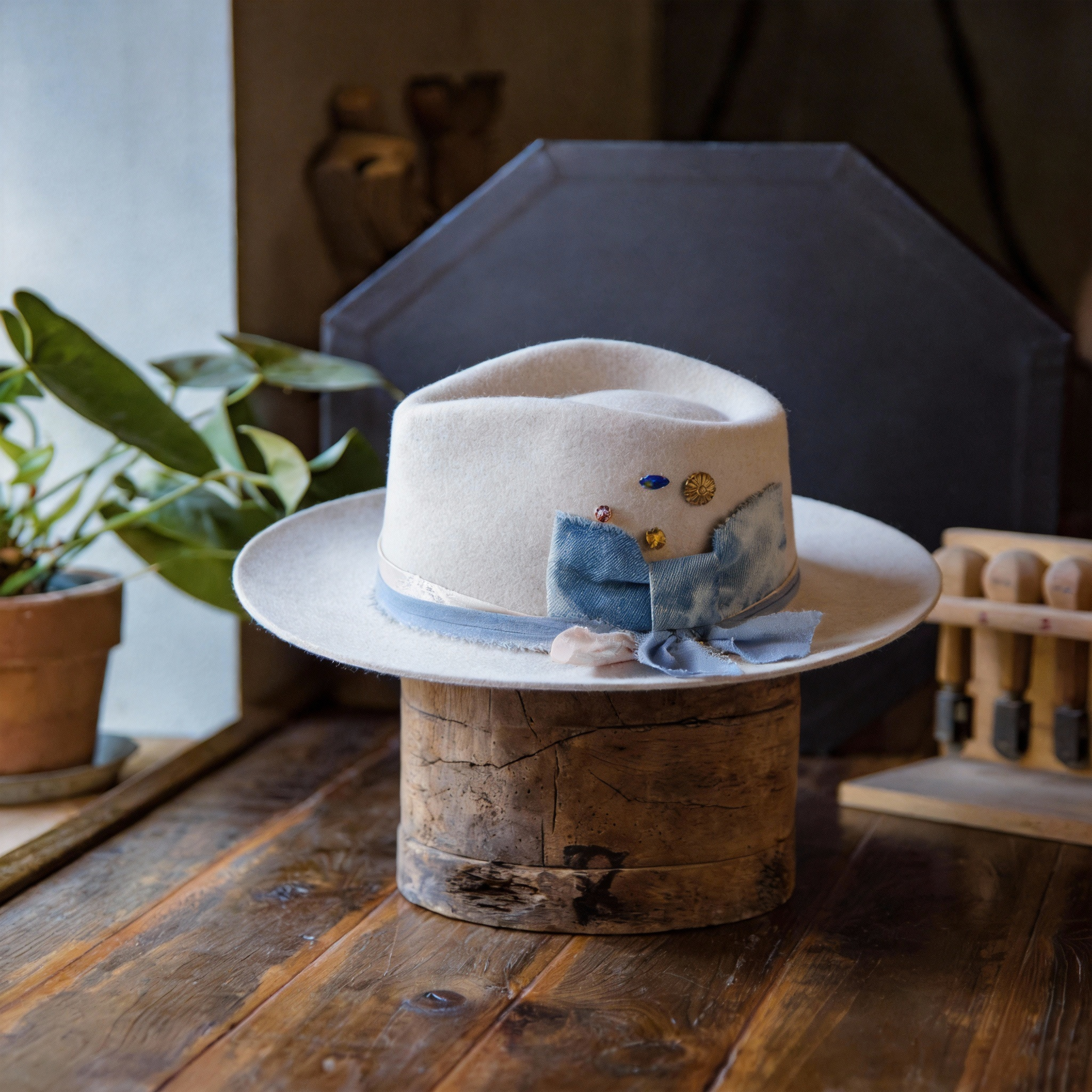 Everyday Felt Hat with Statement Band