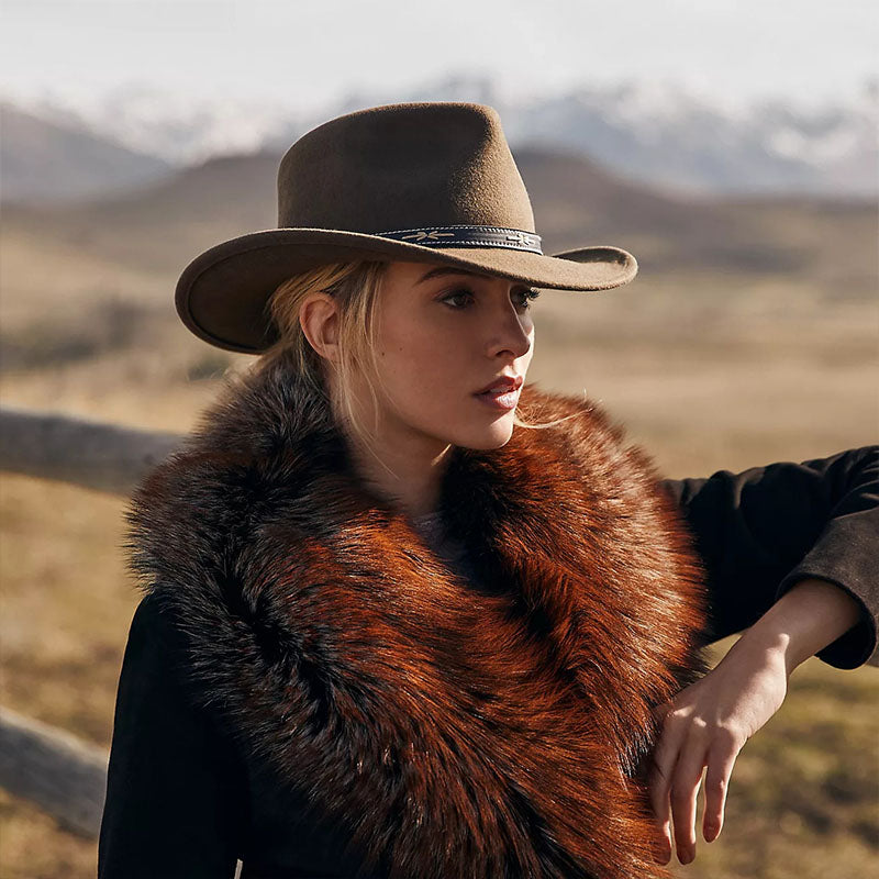 Crushable Wool Cowboy Hat