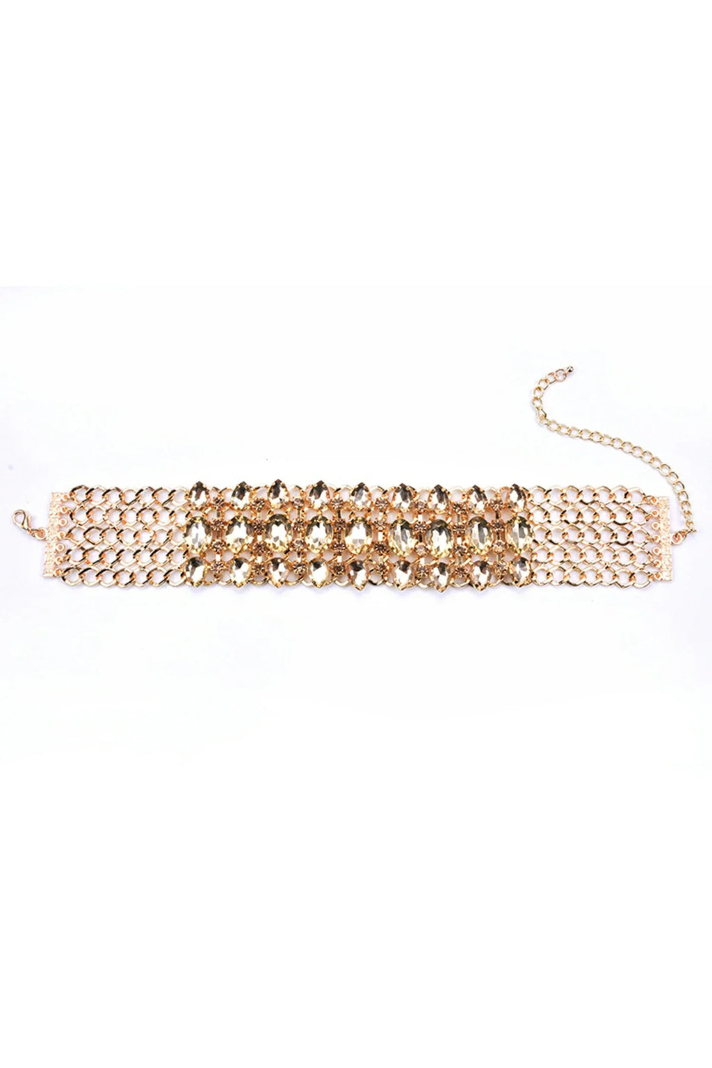 Laiken Crystal Gold Necklace