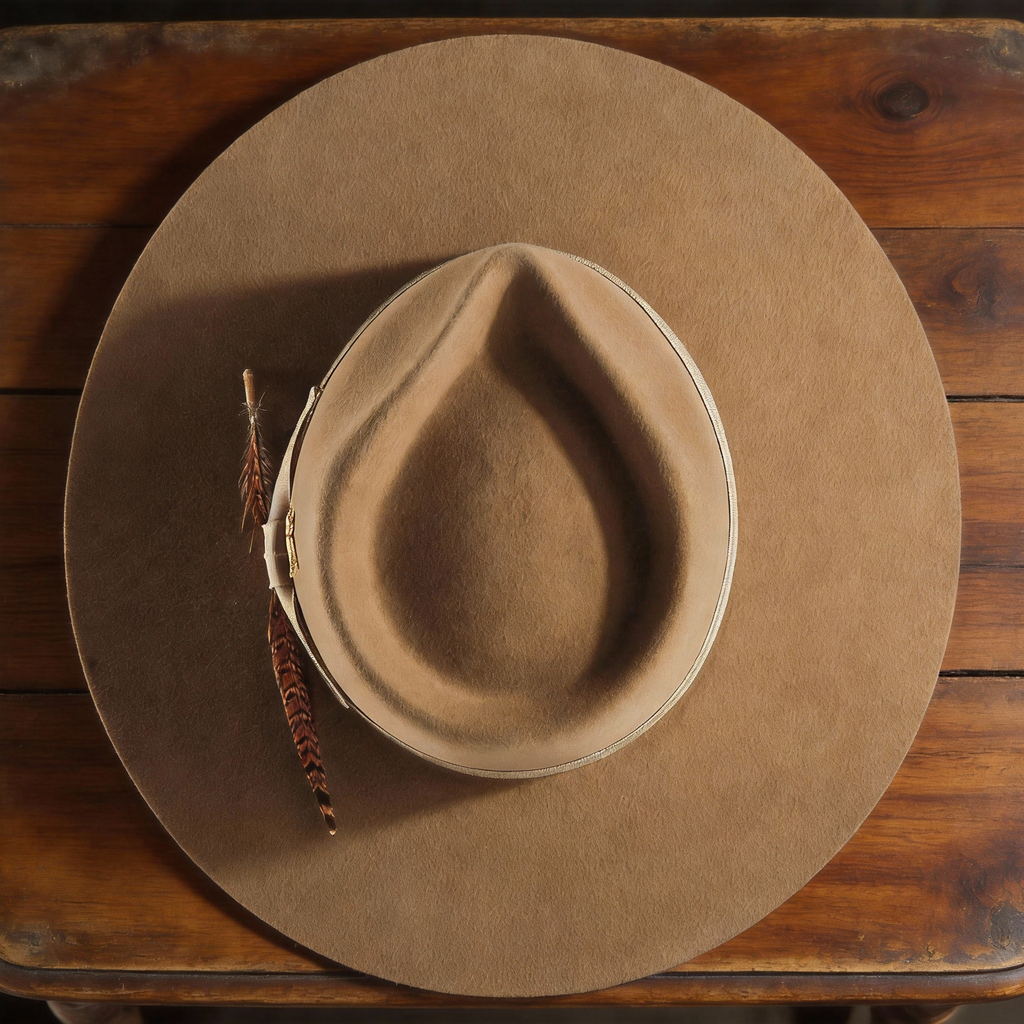 Travel Friendly Felt Hat with Accent Band