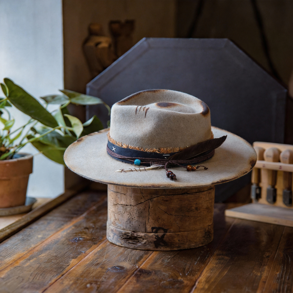 Vintage Style Ranch Hat