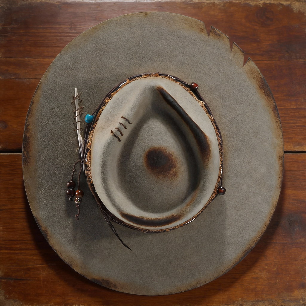 Vintage Style Ranch Hat