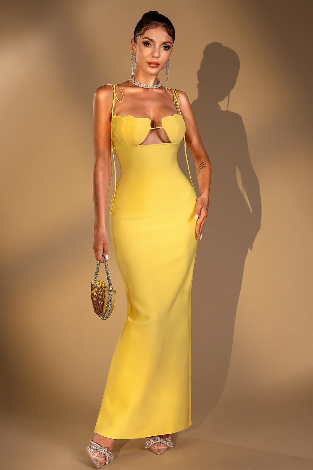 Eboni Corset Floral Dress