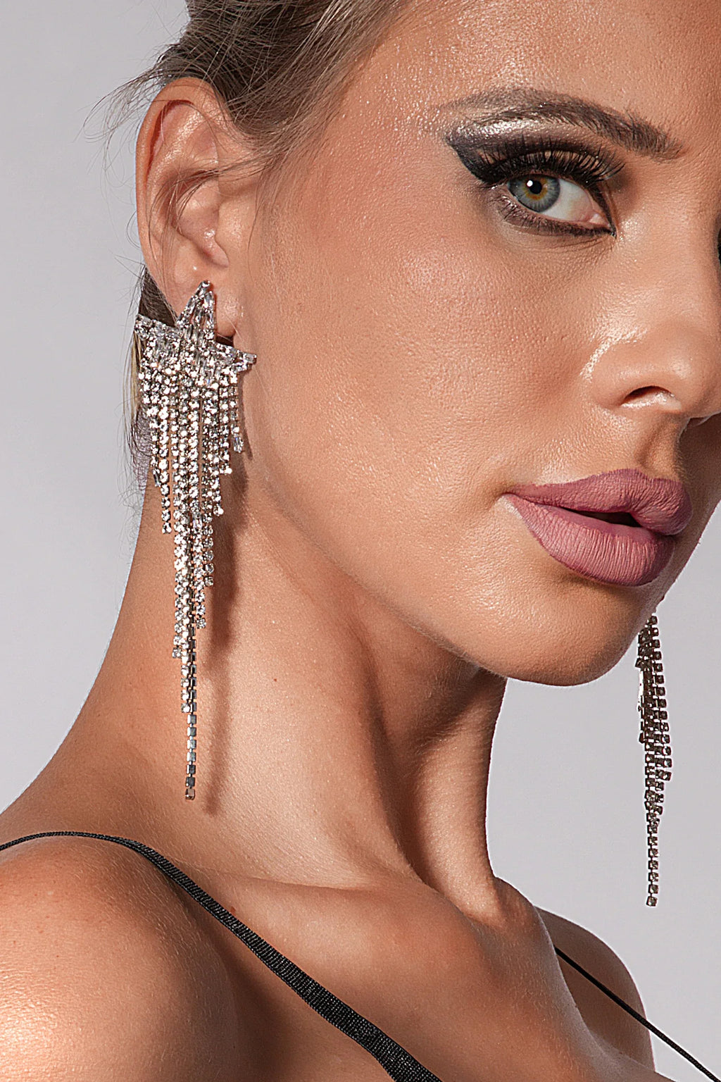 Wren Pentagonal Star Earrings