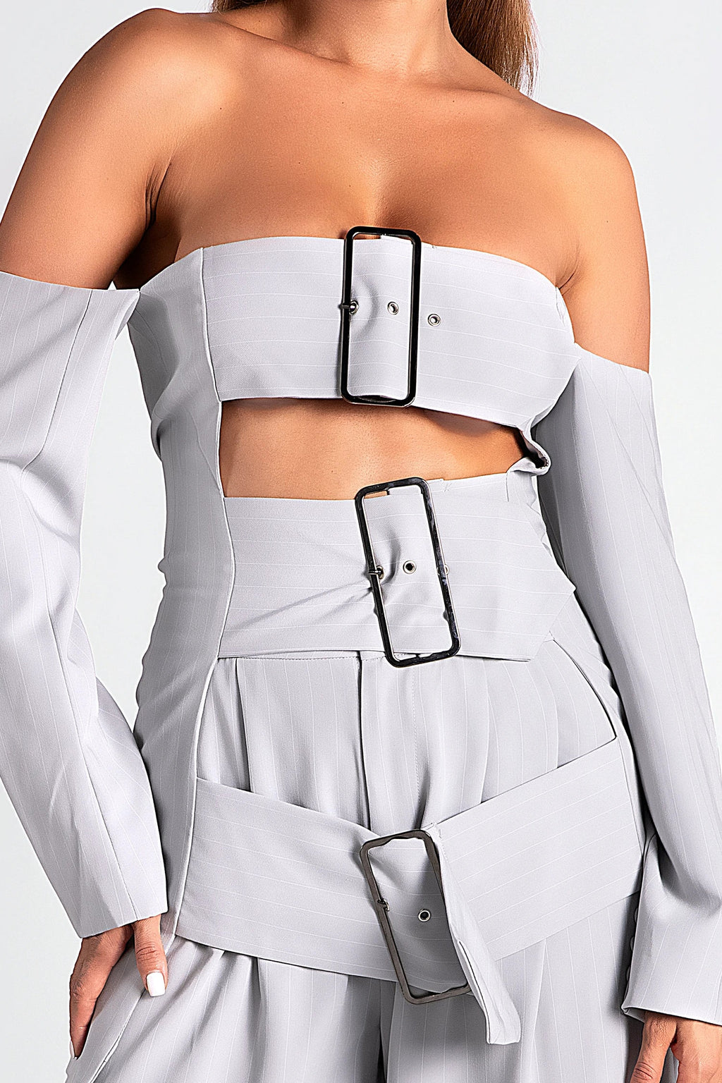 Kallea Stripe Cutout 2 Piece Set