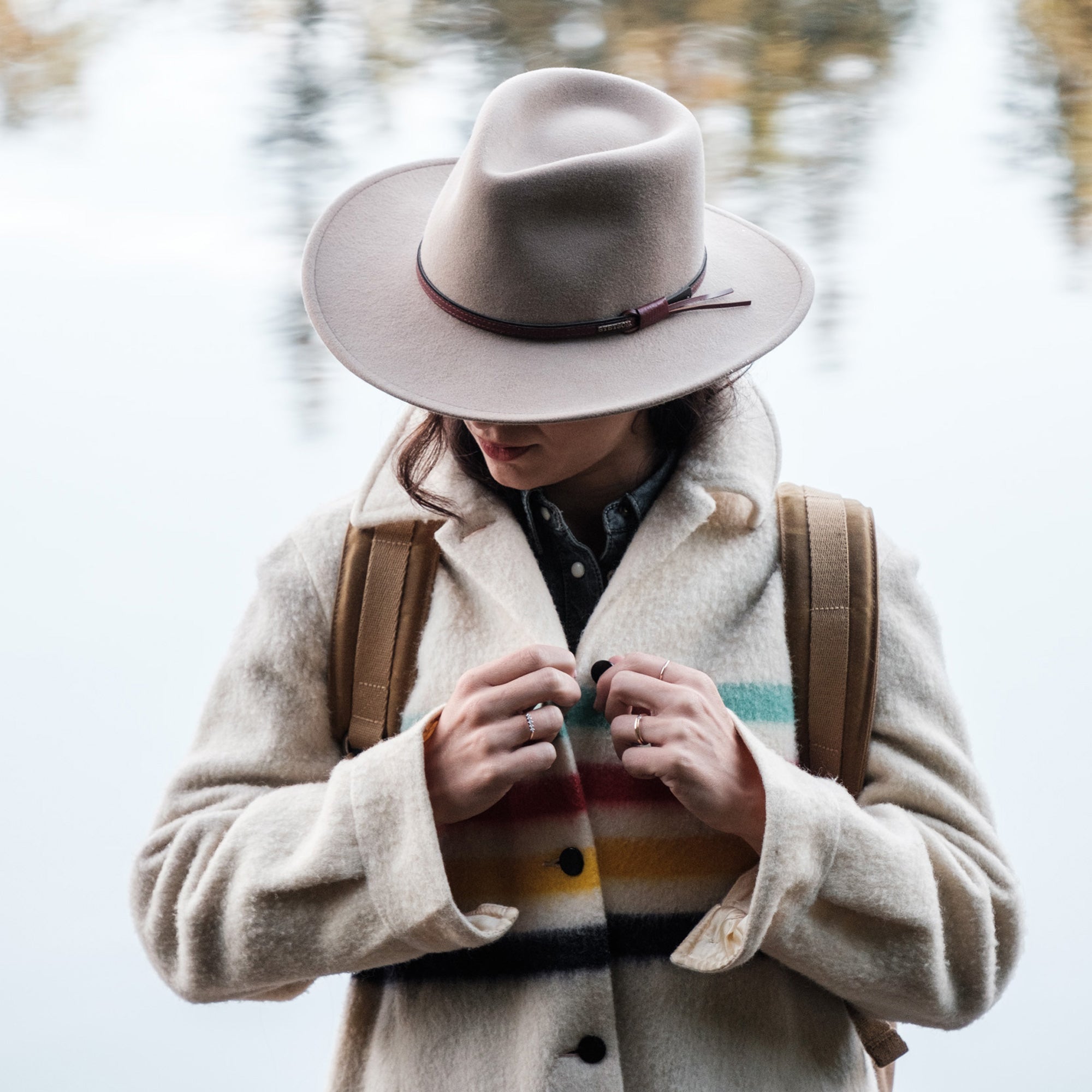 Bozeman Outdoor Felt Hat-Mushroom