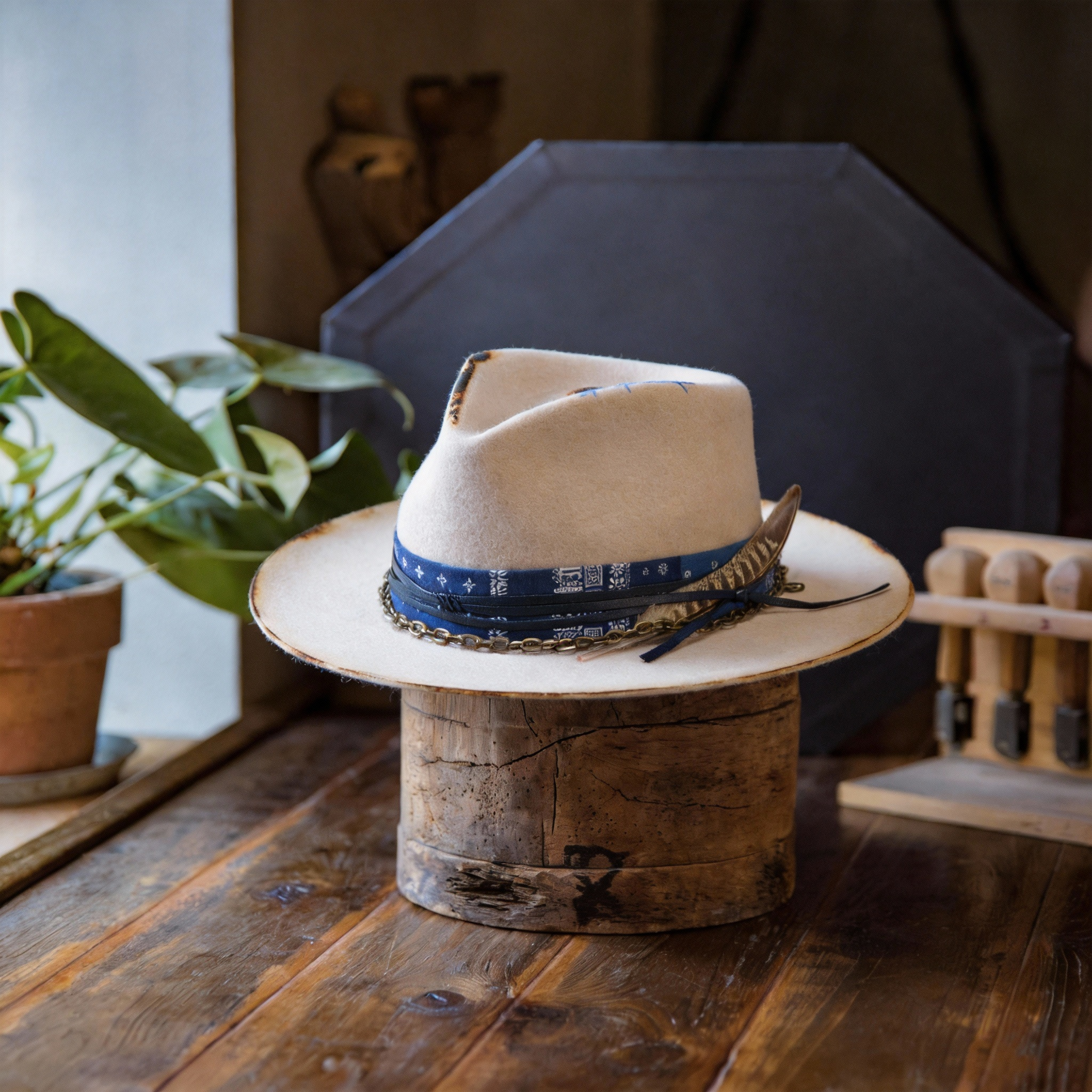 Boho Chic Wide Brim Hat for Street Style