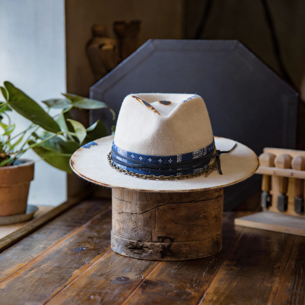 Boho Chic Wide Brim Hat for Street Style