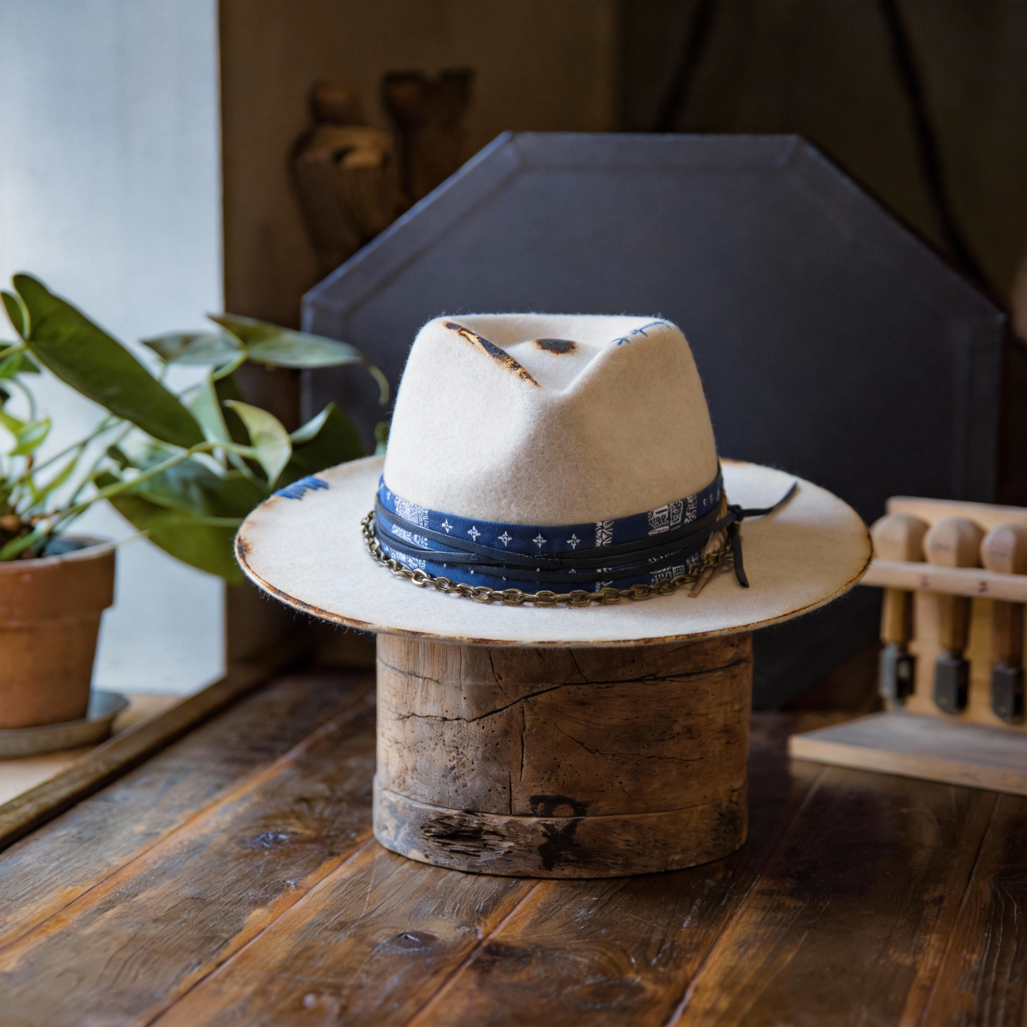 Boho Chic Wide Brim Hat for Street Style