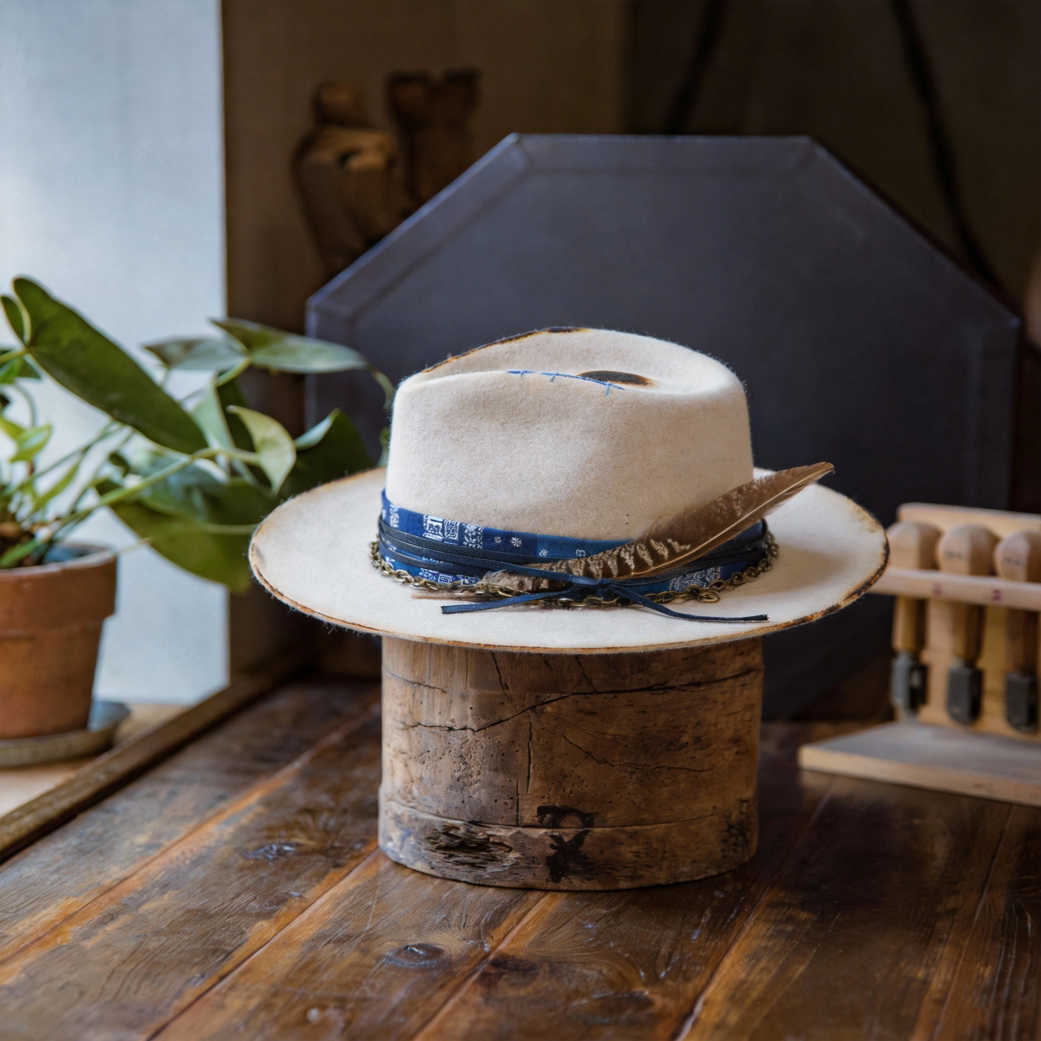 Boho Chic Wide Brim Hat for Street Style