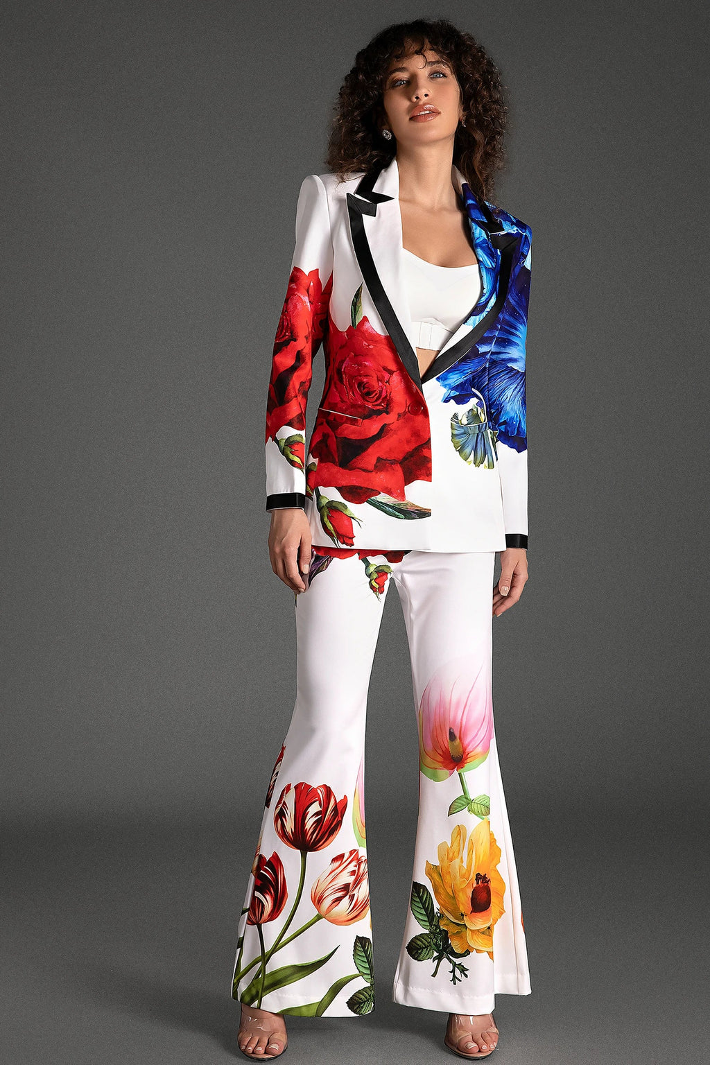 Mikeas Floral Printed Blazer Set