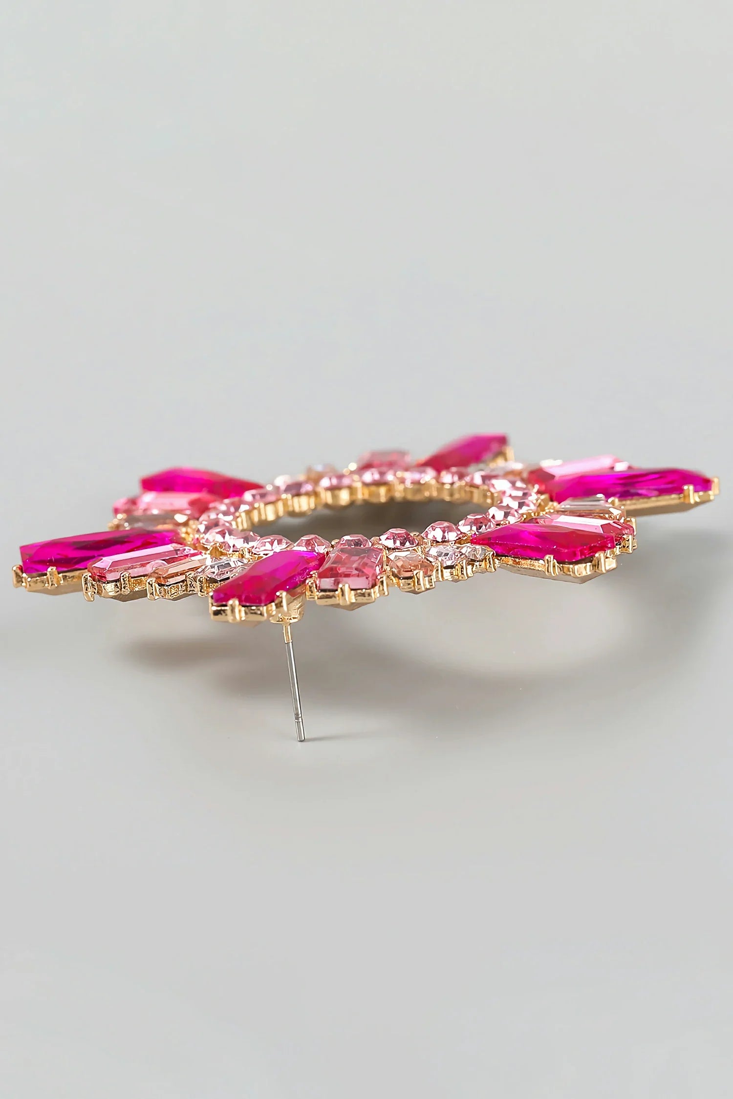 Charlotte Sunflower Crystal Earrings