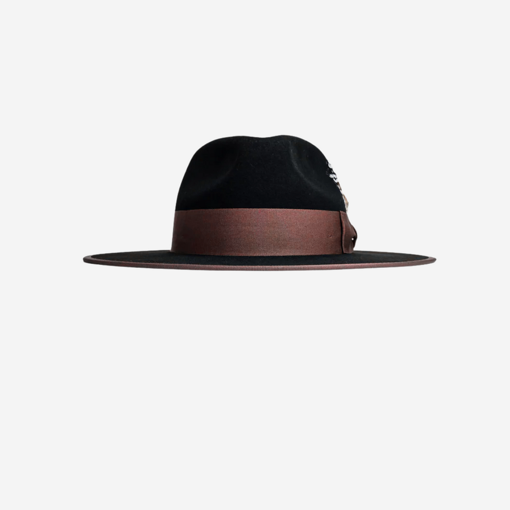 Sleek Fedora Hat- Gray