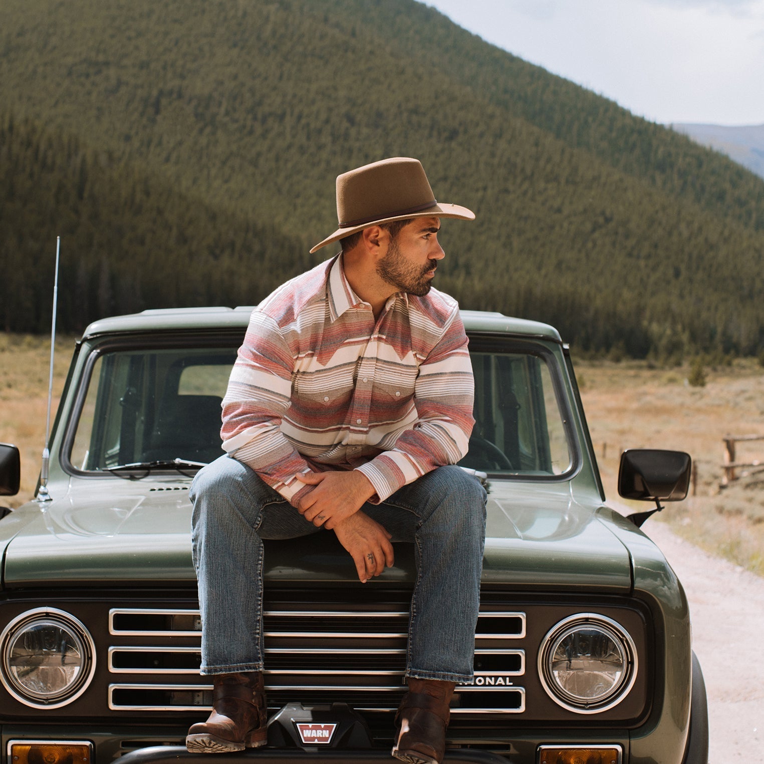 Bozeman Outdoor Felt Hat-Light Brown