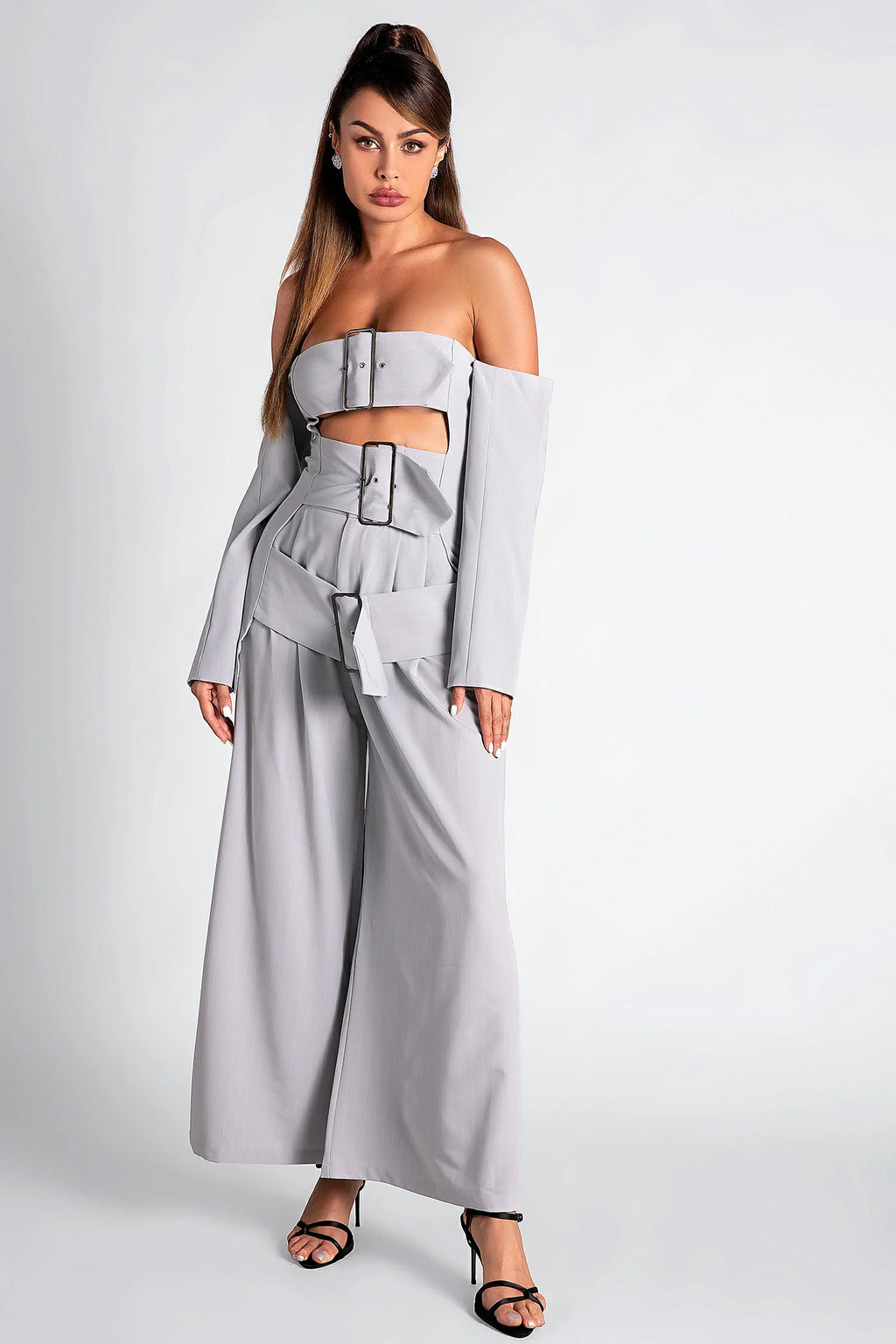 Kallea Stripe Cutout 2 Piece Set
