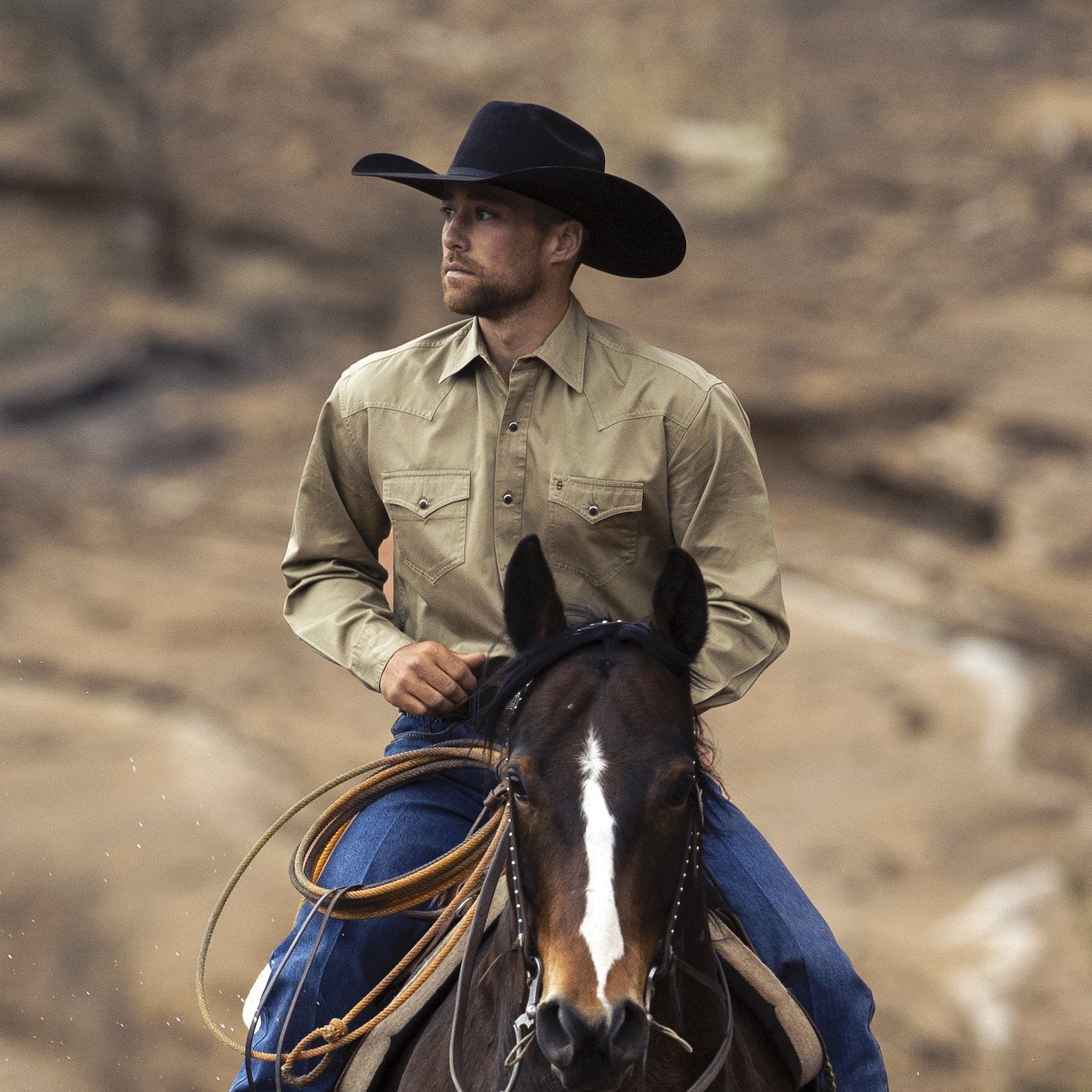 Wagonfire Wool Felt Cowboy Hat