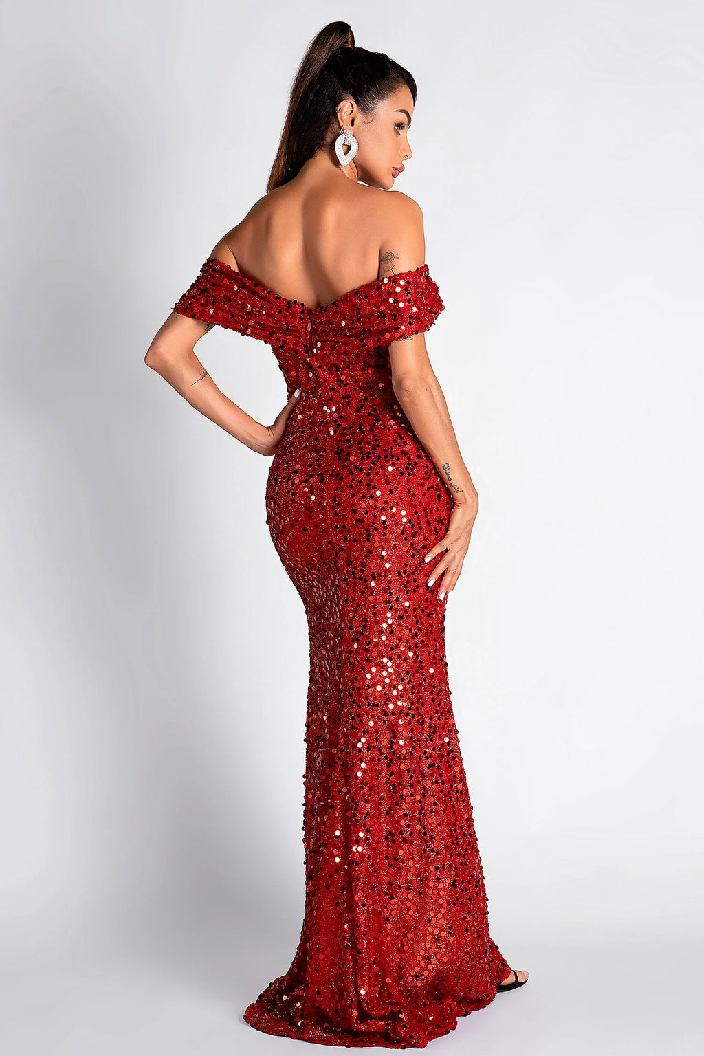 Lamproti Corset Sequin Mermaid Dress