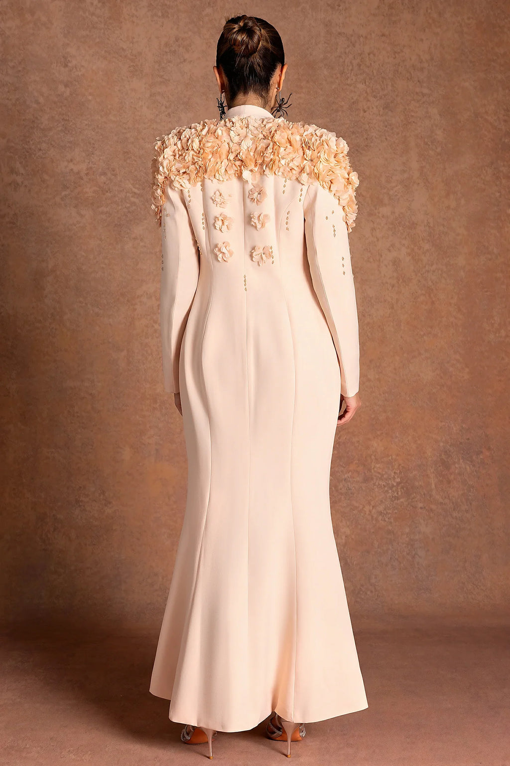 Zalika Long Sleeve Floral Coat