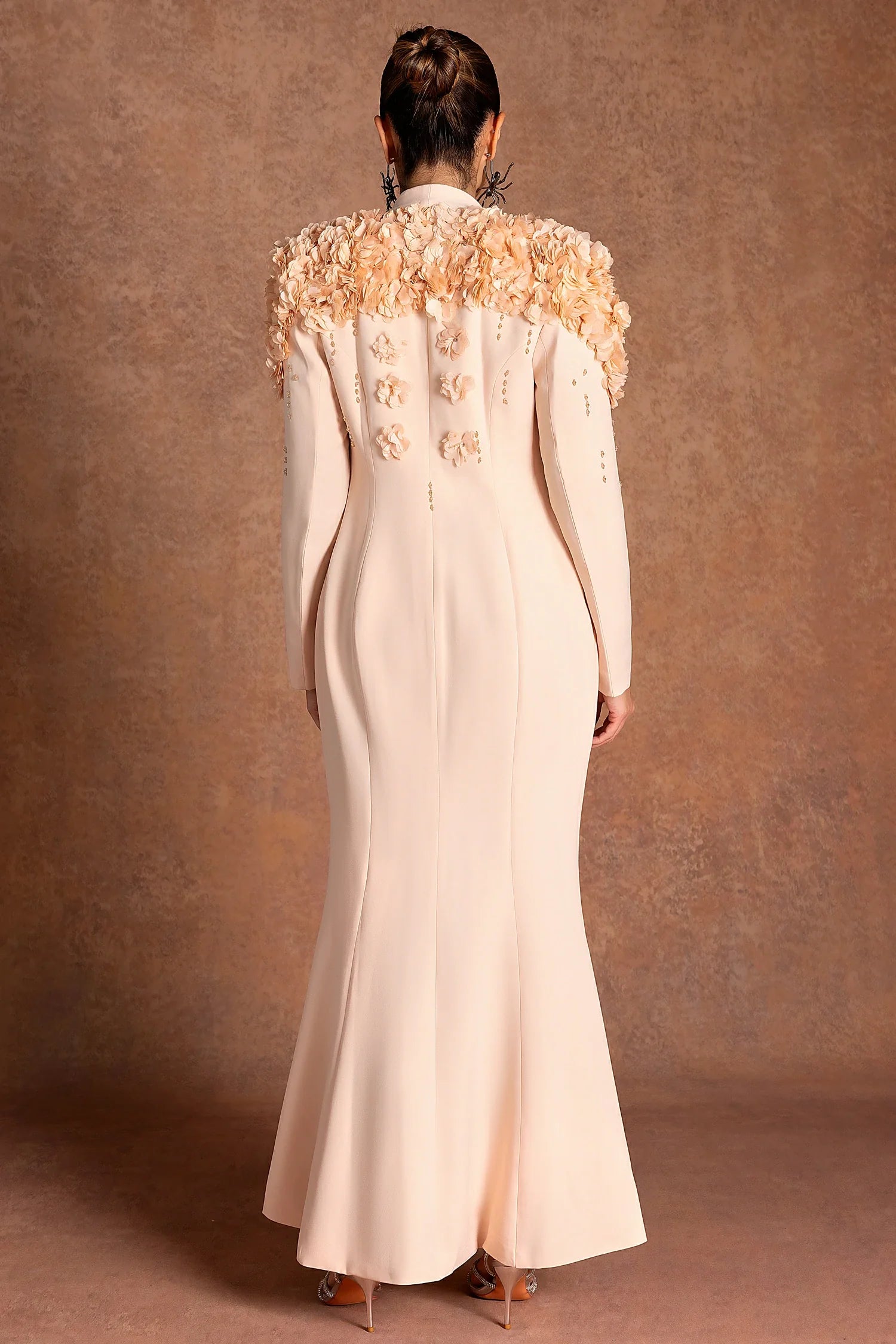 Zalika Long Sleeve Floral Coat