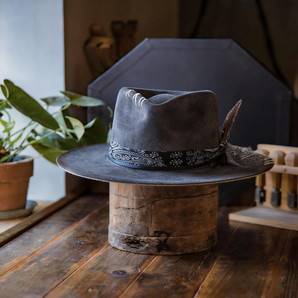 Classic Outdoor Felt Hat for Travel Adventures