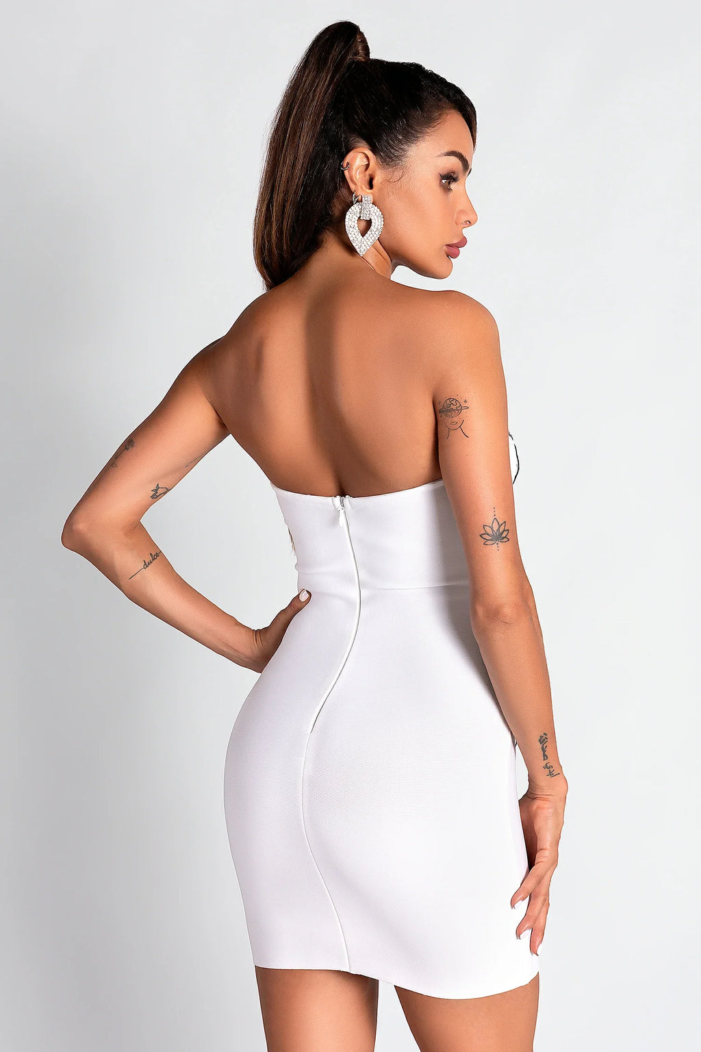 Acherres Off Shoulder Floral Mini Dress