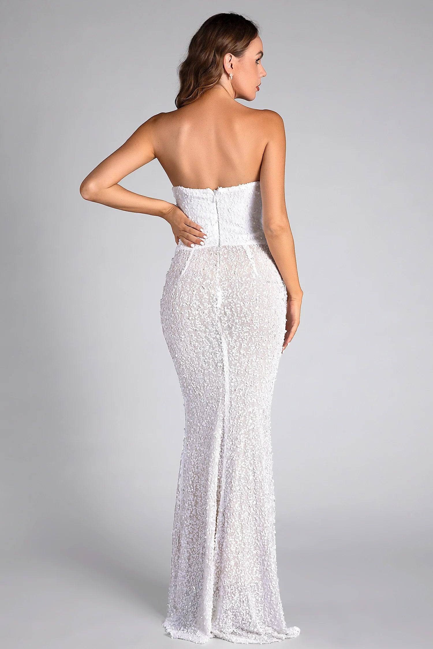 Callirhoe Pearl Cutout Maxi Dress