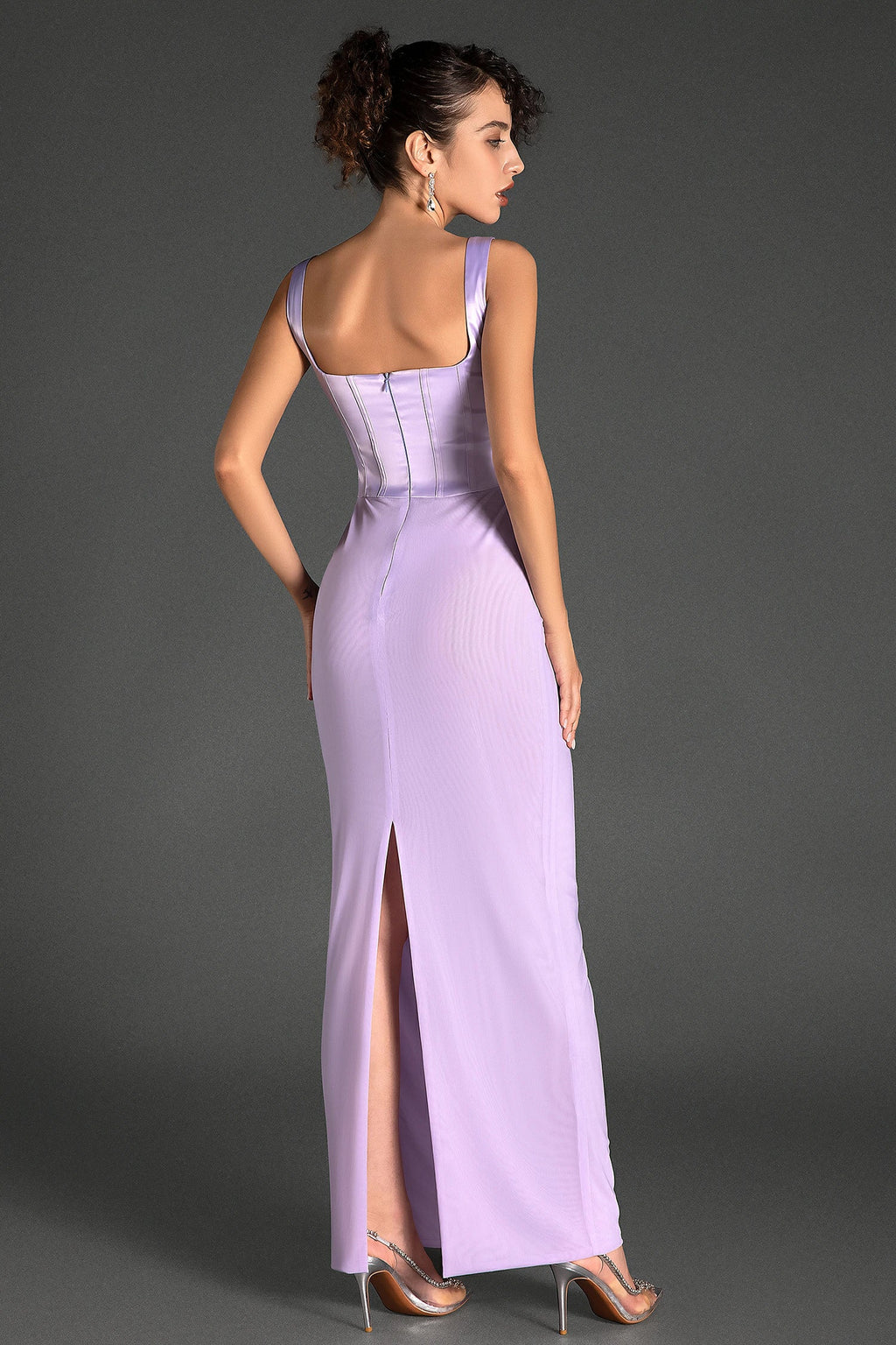 Pavlos Corset Patchwork Maxi Dress