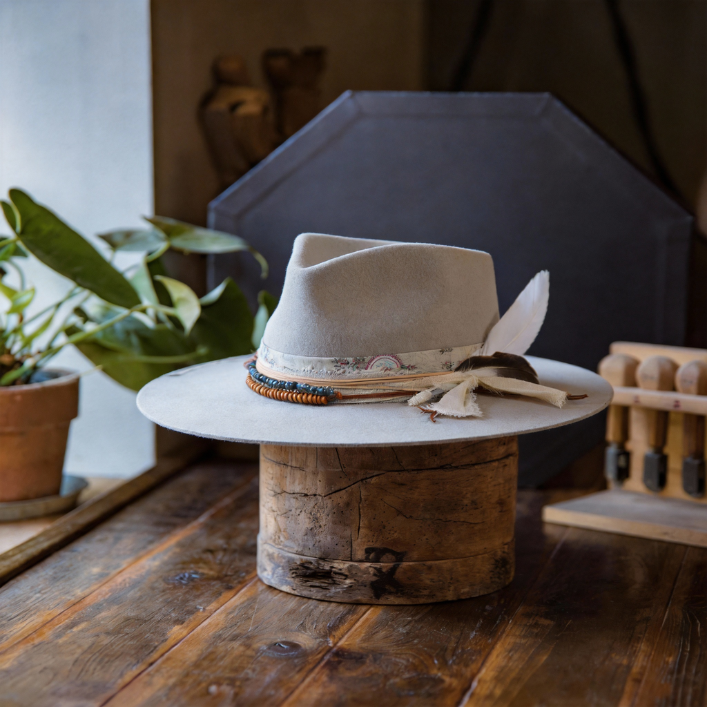 Casual Wide Brim Felt Hat